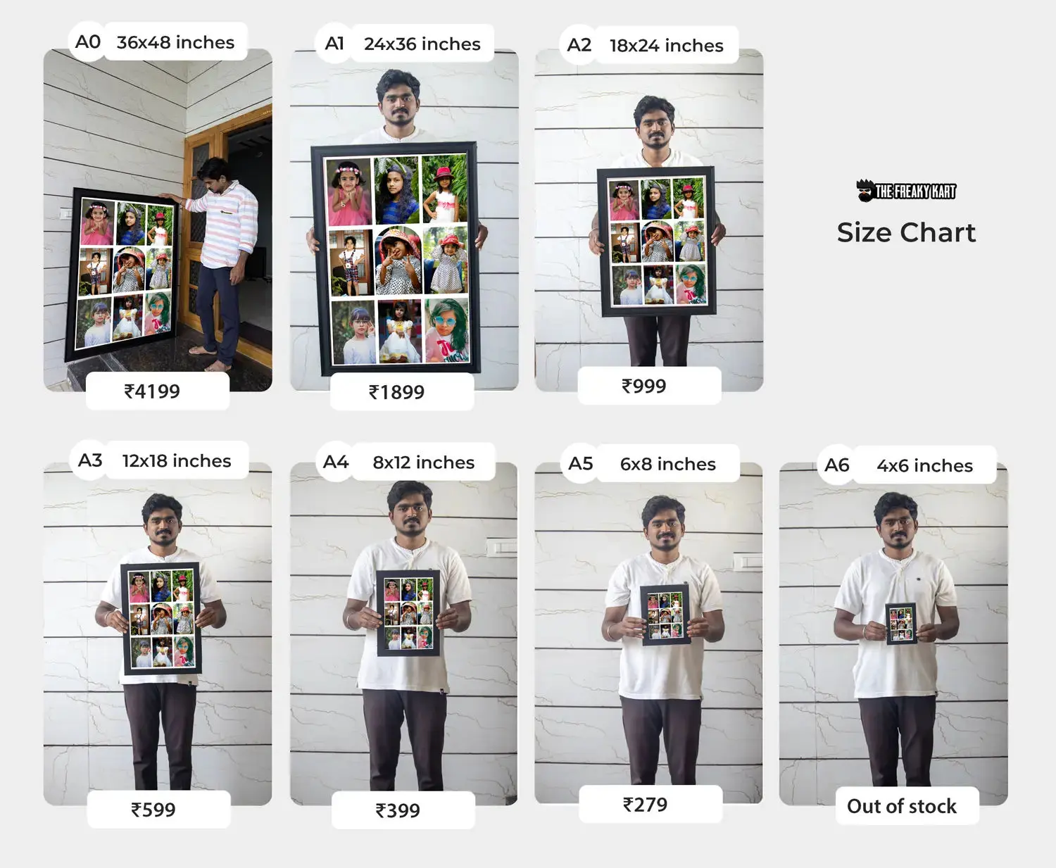 9 Pictures Collage Frame - Image 2