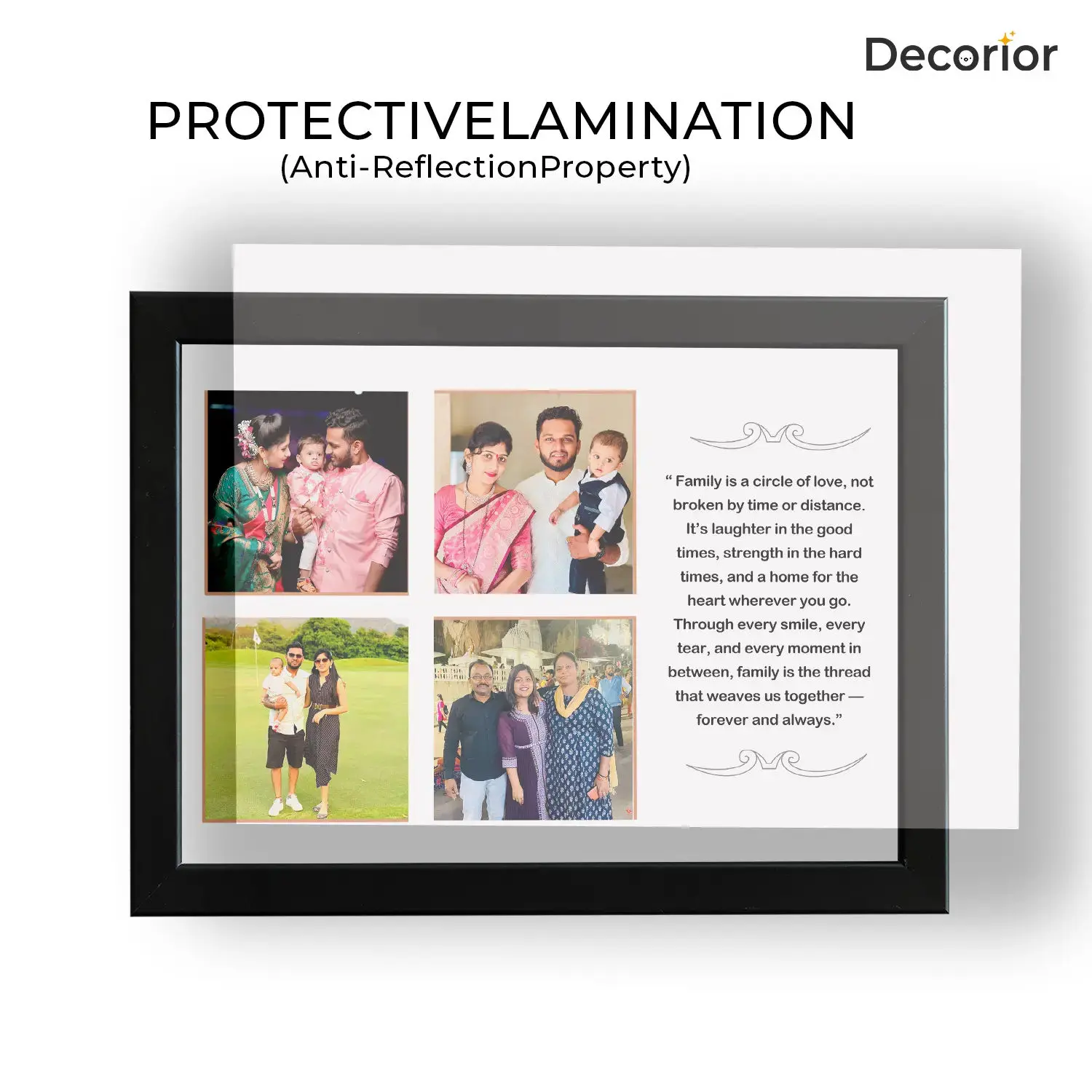 Family Collage Frame with Custom Text - Image 4