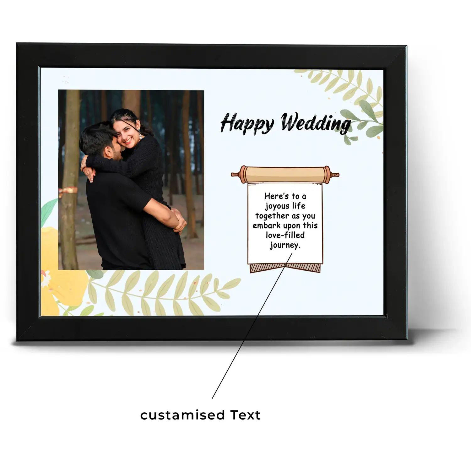 Personalised Wedding Frame - Image 3