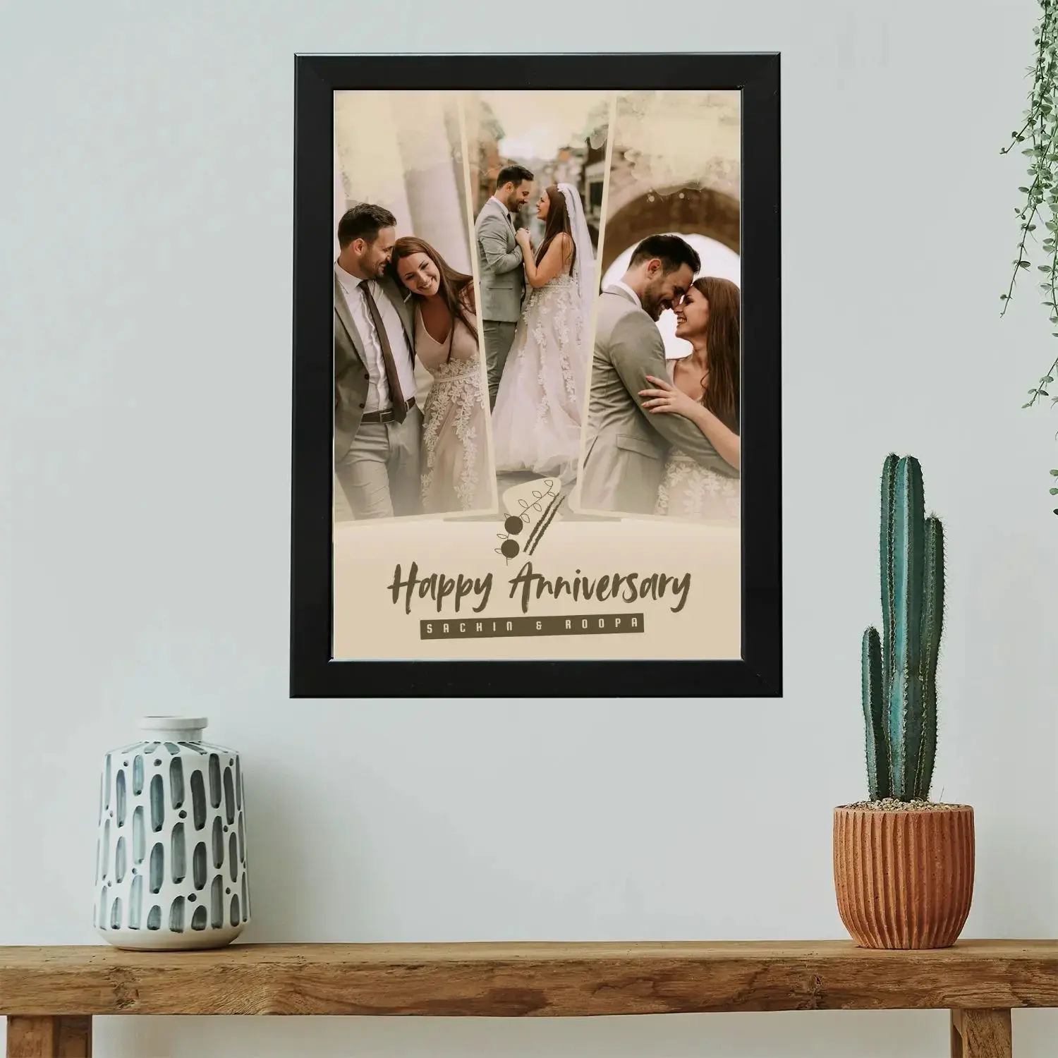 Special Anniversary Frame - with 3 Images - Image 3