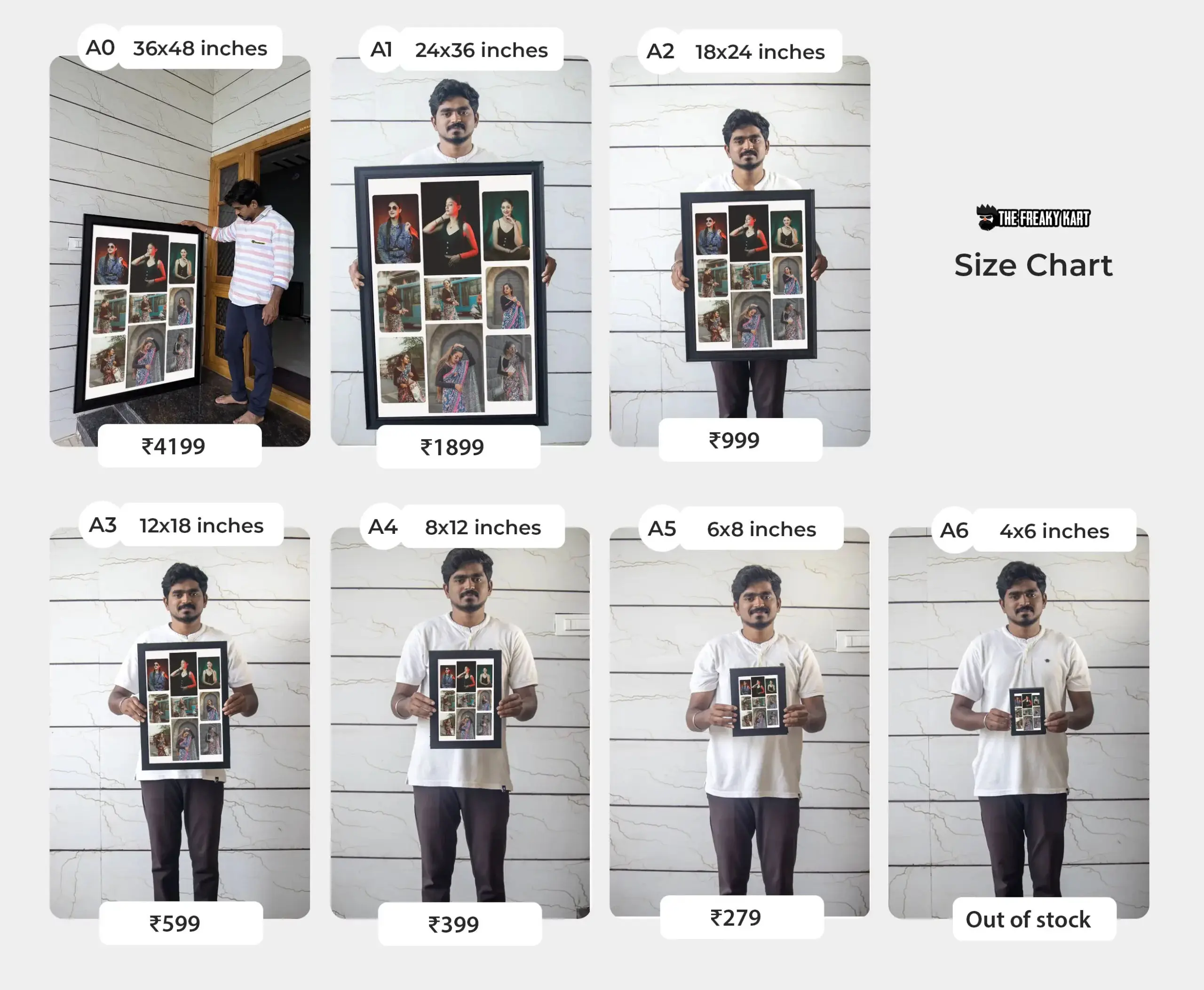 Zigzag Collage Frame - Image 2